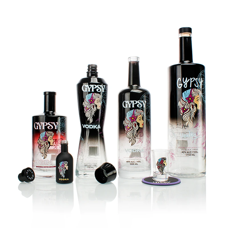 Bouteilles d'alcool