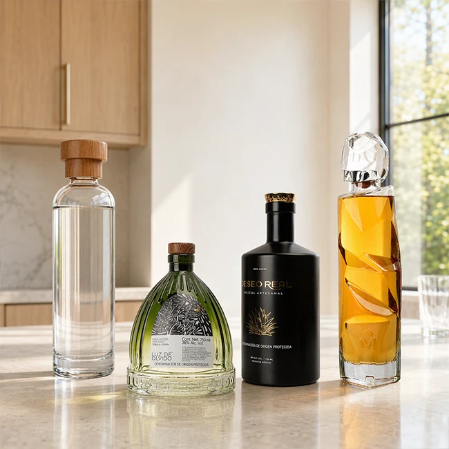 Bouteilles de téquila